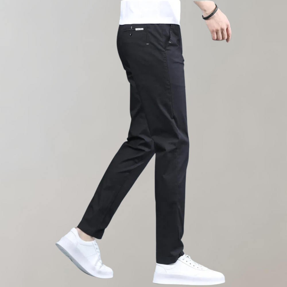Chino kalhoty s flexibilním materiálem pro muže