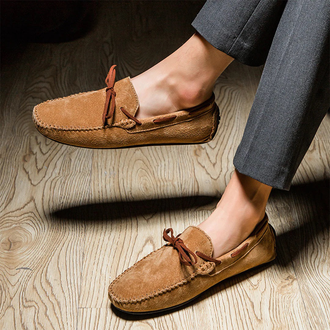 Pánské loafers s protiskluzovou podrážkou a prodyšným materiálem
