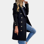 Trenchcoat s dvouřadým zapínáním a kapsami pro ženy